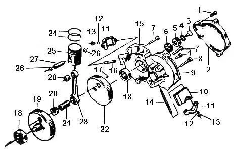 48cc Piston Ring Set