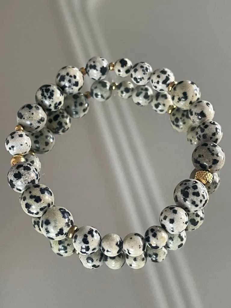 Ragazzo Dalmetian Jasper Bracelet