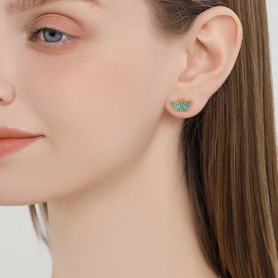 Rainforest Butterfly Earrings